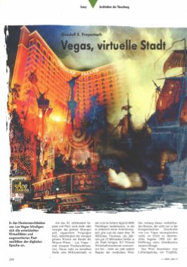 cover c&#39;t Vegas, virtuelle Stadt 9c&#39;t H. 9)